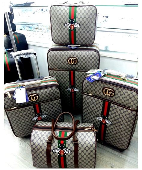 gucci luggage set for cheap|gucci luggage bag used prices.